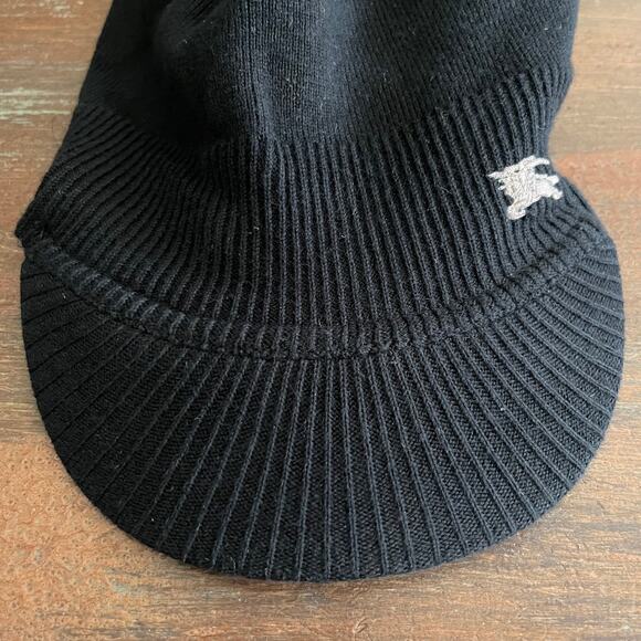 Burberry Women\'s Cotton & Wool Newsboy Cap Size 54 EU SMALL main image 5